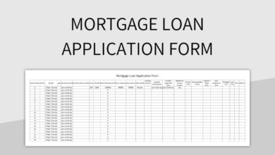 mortgage application